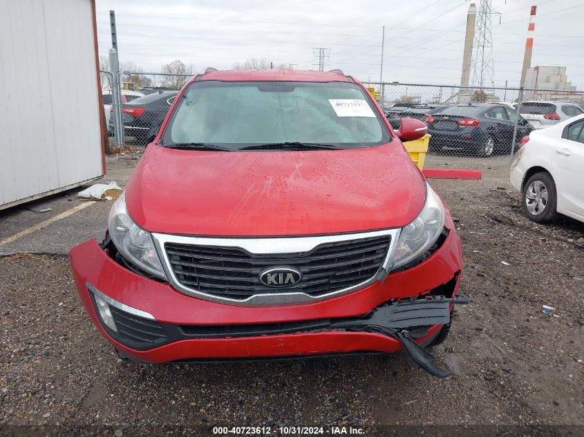 2013 Kia Sportage Ex VIN: KNDPCCA24D7458256 Lot: 40723612