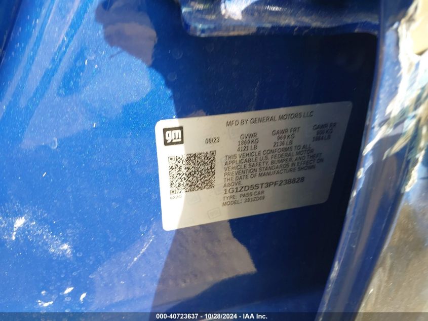 2023 CHEVROLET MALIBU FWD 1LT - 1G1ZD5ST3PF238828