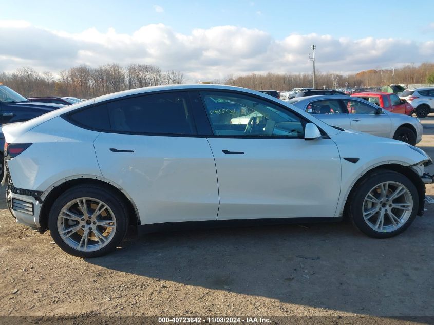 2021 Tesla Model Y Long Range Dual Motor All-Wheel Drive VIN: 5YJYGDEEXMF098665 Lot: 40723642