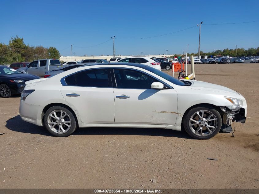 2014 Nissan Maxima 3.5 Sv VIN: 1N4AA5AP8EC475076 Lot: 40723654