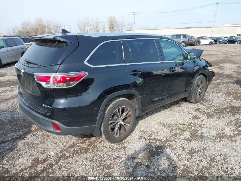 VIN 5TDJKRFH9GS286566 2016 TOYOTA HIGHLANDER no.4