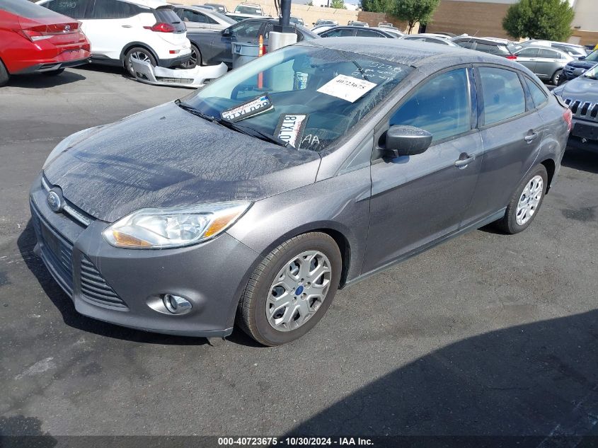 2012 Ford Focus Se VIN: 1FAHP3F2XCL236592 Lot: 40723675