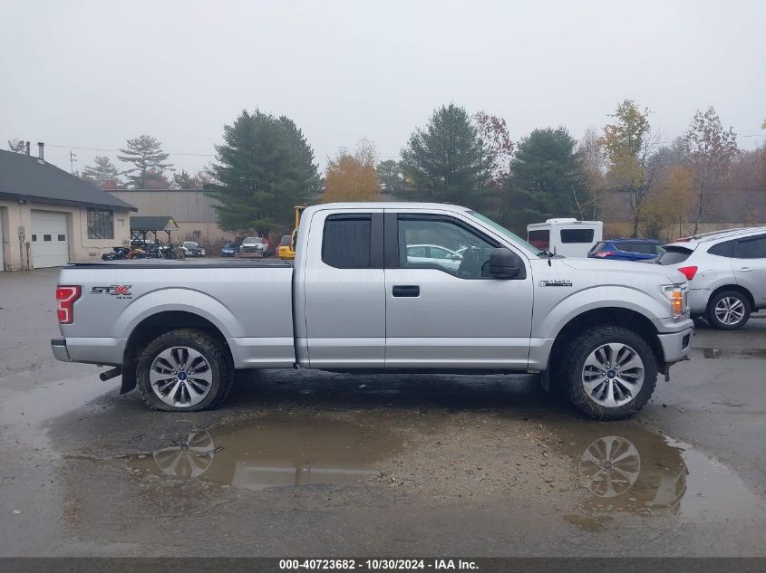 2018 Ford F-150 Xl VIN: 1FTEX1EP3JFE33257 Lot: 40723682