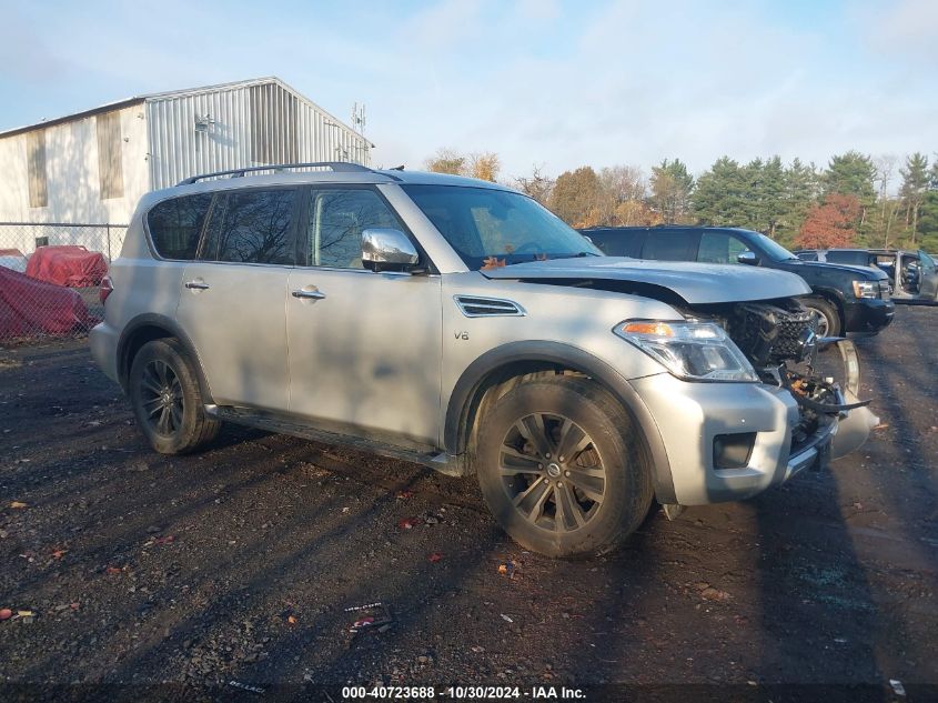 2017 Nissan Armada Platinum VIN: JN8AY2NC3H9501259 Lot: 40723688