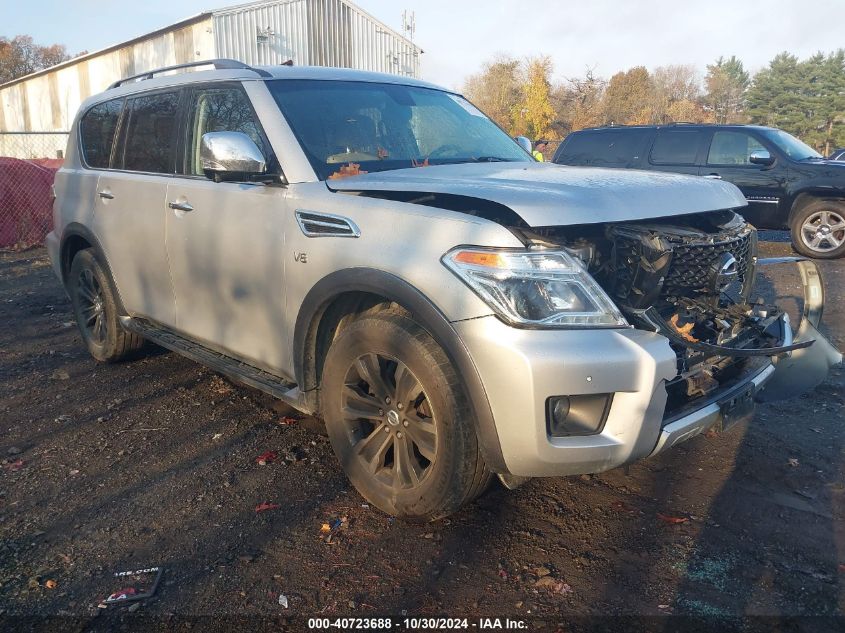 2017 Nissan Armada Platinum VIN: JN8AY2NC3H9501259 Lot: 40723688