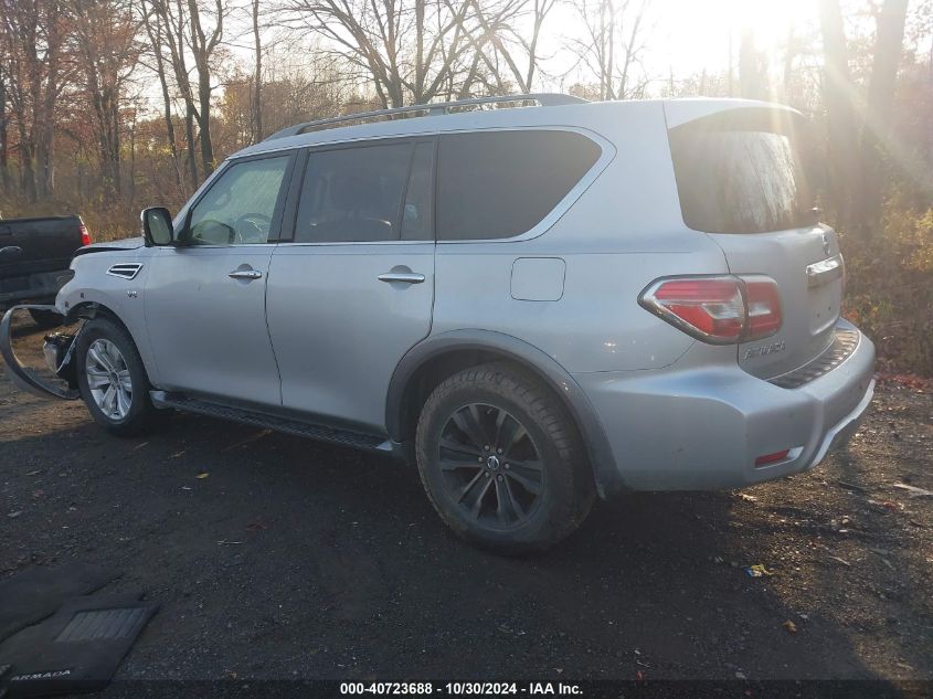 2017 Nissan Armada Platinum VIN: JN8AY2NC3H9501259 Lot: 40723688