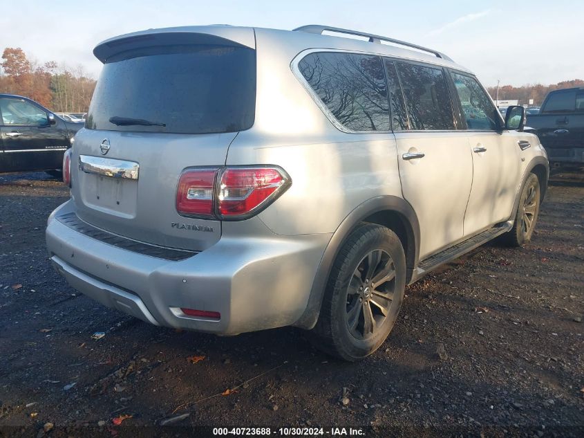 2017 Nissan Armada Platinum VIN: JN8AY2NC3H9501259 Lot: 40723688