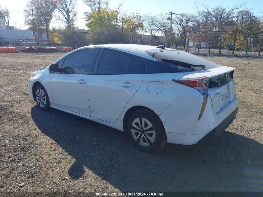 2016 Toyota Prius Three VIN: JTDKARFU9G3019045 Lot: 40723690