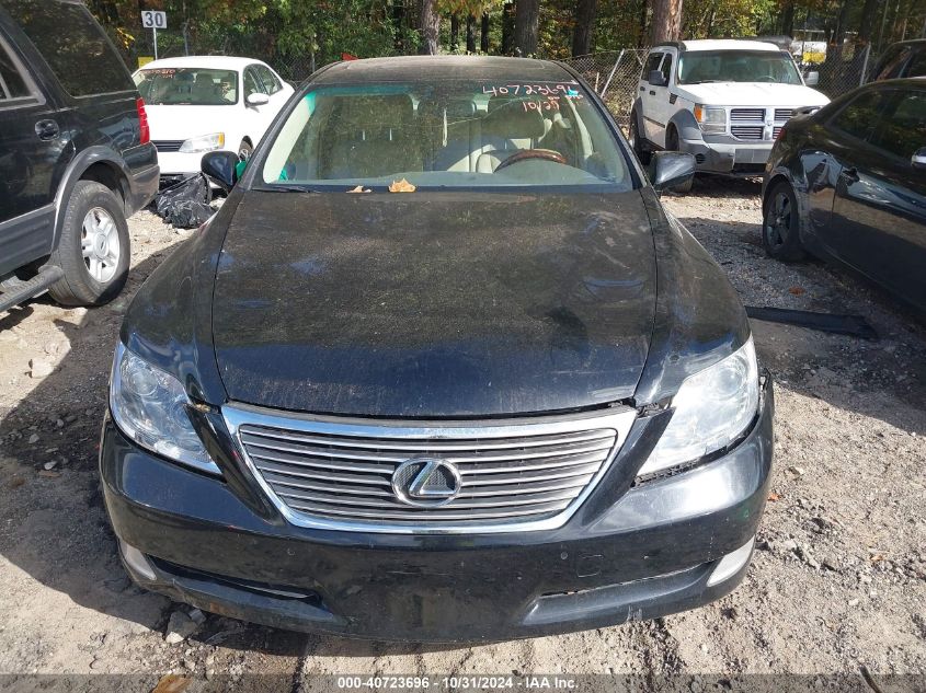 2008 Lexus Ls 460 VIN: JTHBL46F685073566 Lot: 40723696