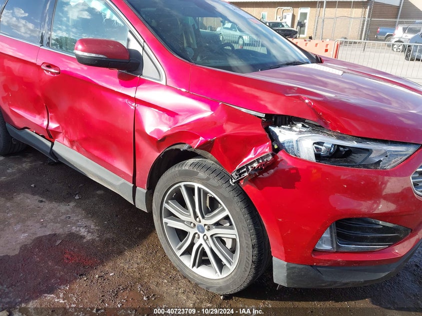 VIN 2FMPK4K91NBB10228 2022 FORD EDGE TITANIUM