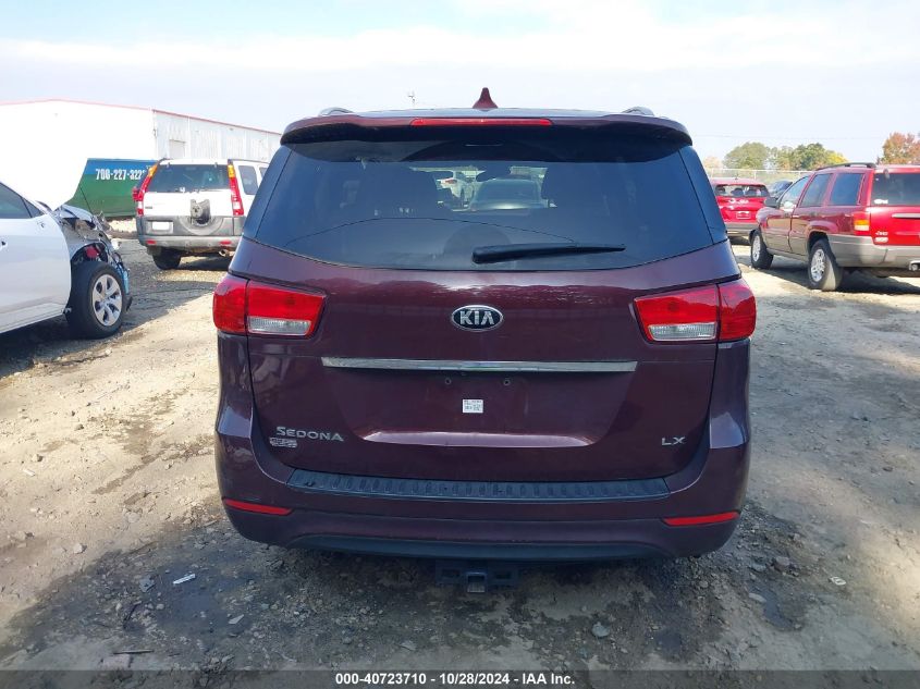 2015 Kia Sedona Lx VIN: KNDMB5C10F6042672 Lot: 40723710