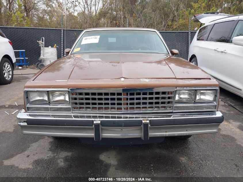 1985 Chevrolet El Camino VIN: 3GCCW80H9FS904253 Lot: 40723746