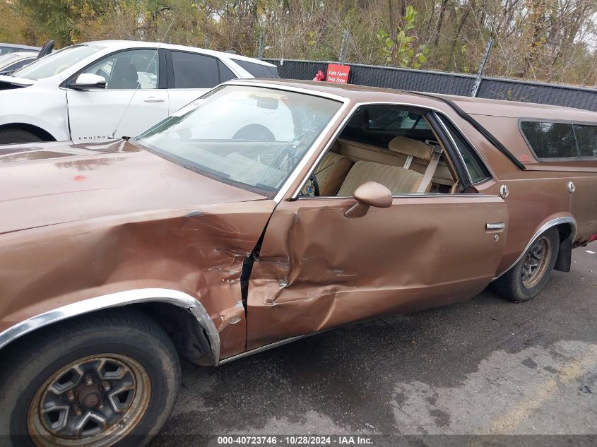 1985 Chevrolet El Camino VIN: 3GCCW80H9FS904253 Lot: 40723746