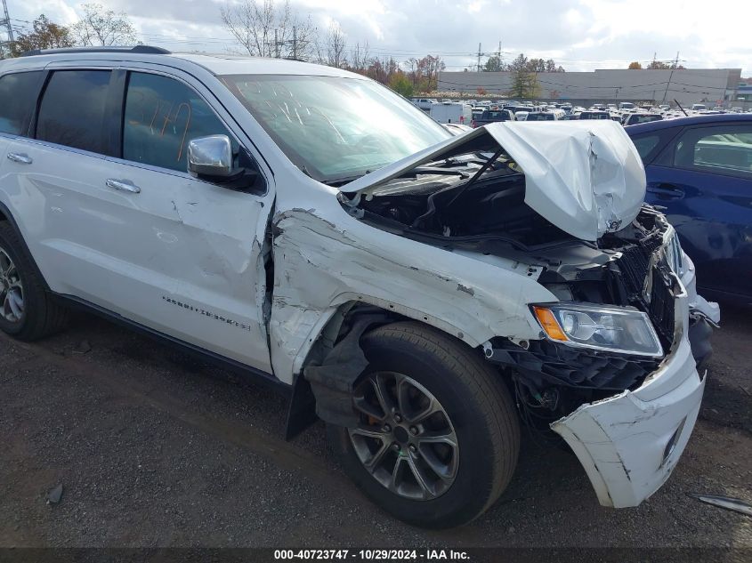 2014 Jeep Grand Cherokee Limited VIN: 1C4RJFBGXEC140807 Lot: 40723747