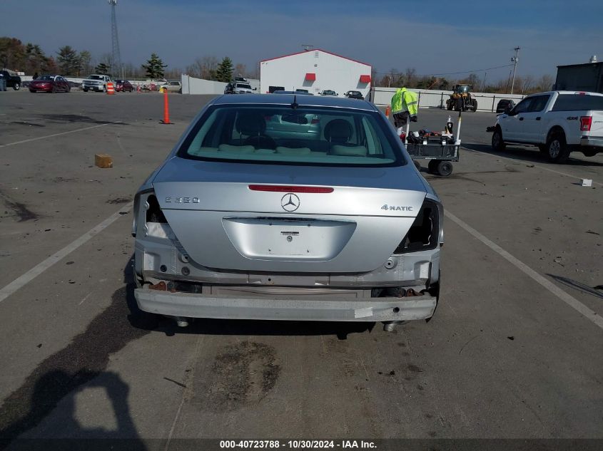 2006 Mercedes-Benz E 350 4Matic VIN: WDBUF87J16X187356 Lot: 40723788