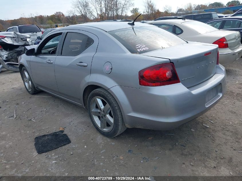 2013 Dodge Avenger Se VIN: 1C3CDZABXDN565715 Lot: 40723789