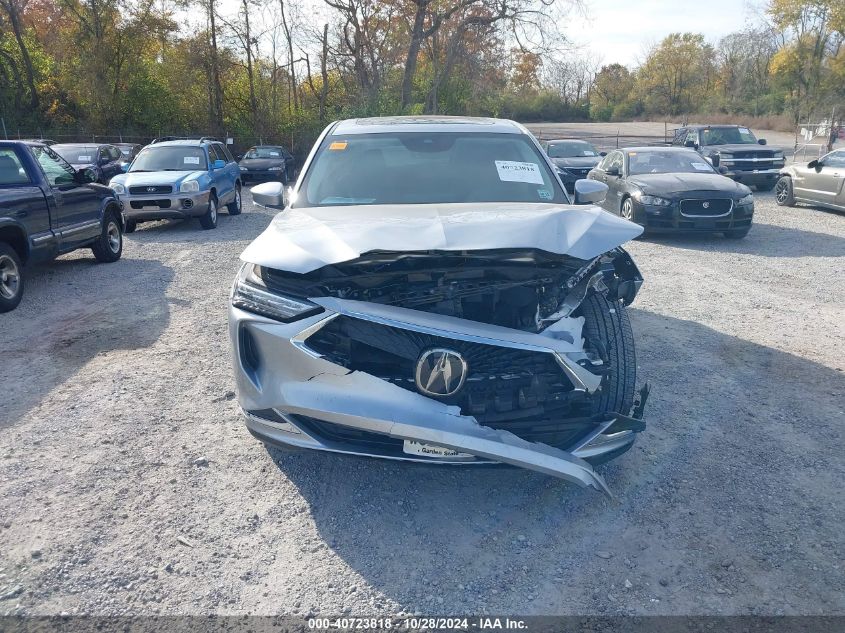 2023 Acura Mdx Standard VIN: 5J8YE1H36PL006081 Lot: 40723818