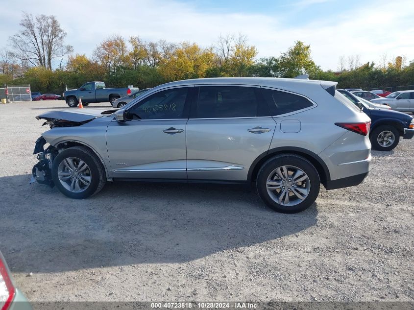 2023 Acura Mdx Standard VIN: 5J8YE1H36PL006081 Lot: 40723818