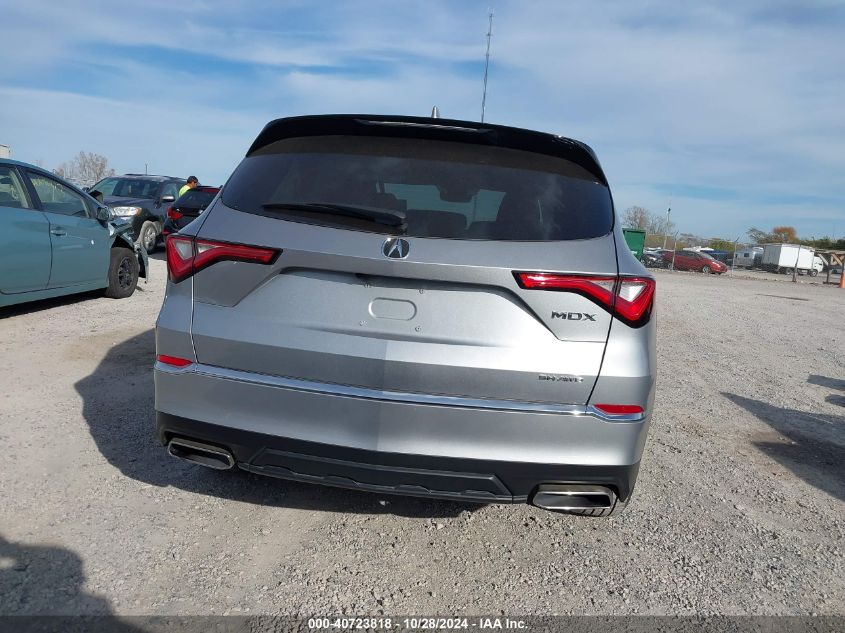 2023 Acura Mdx Standard VIN: 5J8YE1H36PL006081 Lot: 40723818