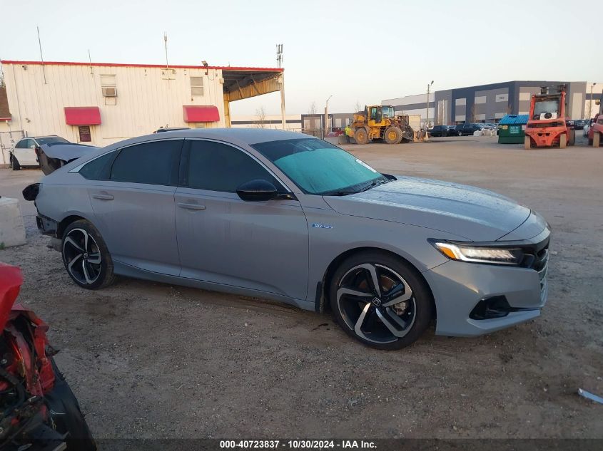 2022 Honda Accord Hybrid Sport VIN: 1HGCV3F28NA04070 Lot: 40723837