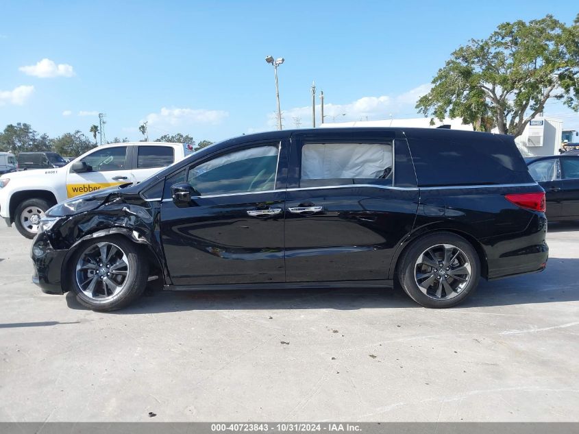 2024 Honda Odyssey Elite VIN: 5FNRL6H92RB059053 Lot: 40723843