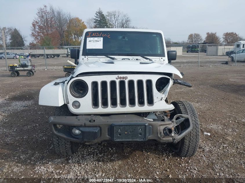 2016 Jeep Wrangler Unlimited Sahara VIN: 1C4BJWEG0GL302105 Lot: 40723847