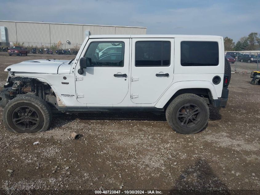 2016 Jeep Wrangler Unlimited Sahara VIN: 1C4BJWEG0GL302105 Lot: 40723847