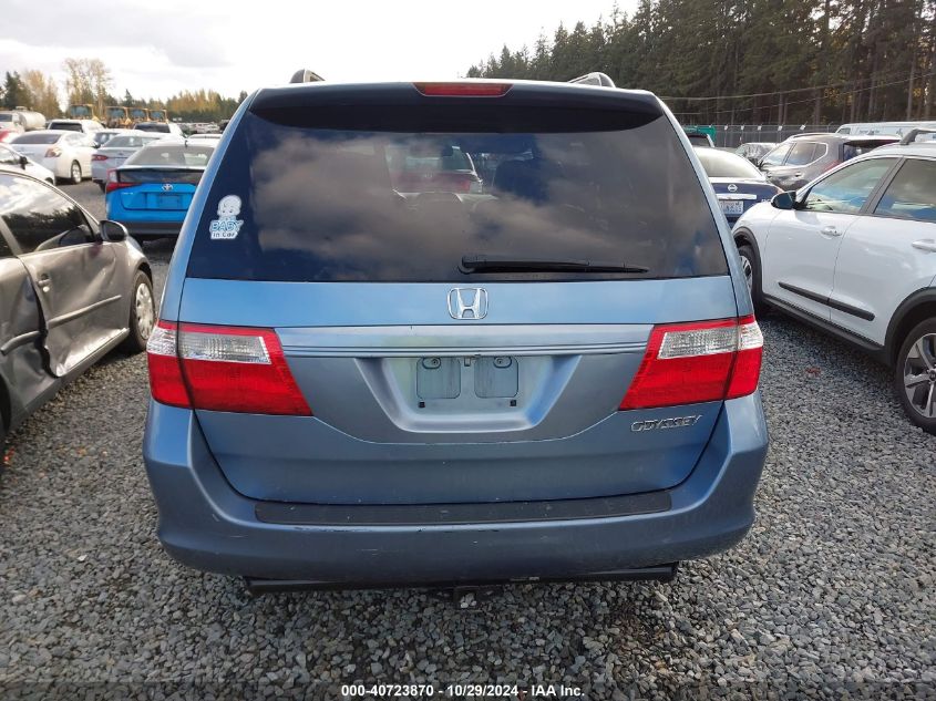 2005 Honda Odyssey Ex-L VIN: 5FNRL38655B082891 Lot: 40723870