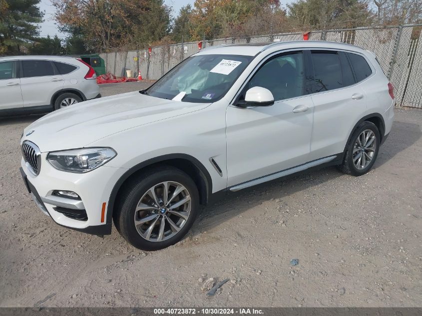 2019 BMW X3 XDRIVE30I - 5UXTR9C59KLR08977