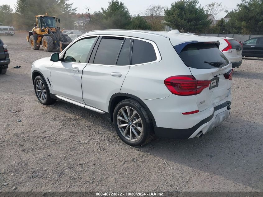 VIN 5UXTR9C59KLR08977 2019 BMW X3, Xdrive30I no.3