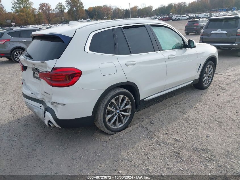 2019 BMW X3 XDRIVE30I - 5UXTR9C59KLR08977