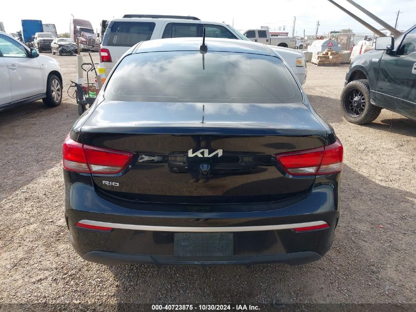 2023 Kia Rio S VIN: 3KPA24AD9PE514373 Lot: 40723875