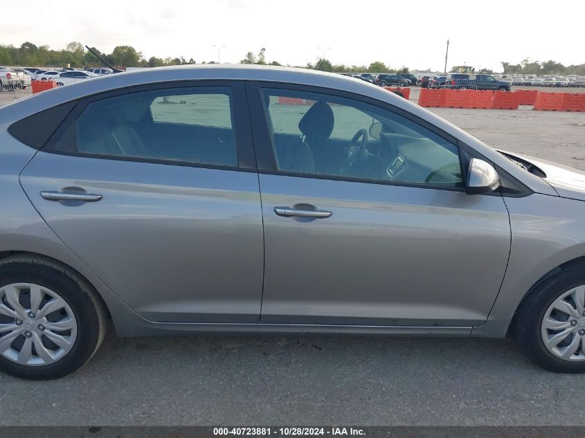 2022 Hyundai Accent Se VIN: 3KPC24A65NE186652 Lot: 40723881