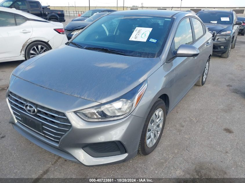 VIN 3KPC24A65NE186652 2022 Hyundai Accent, SE no.2