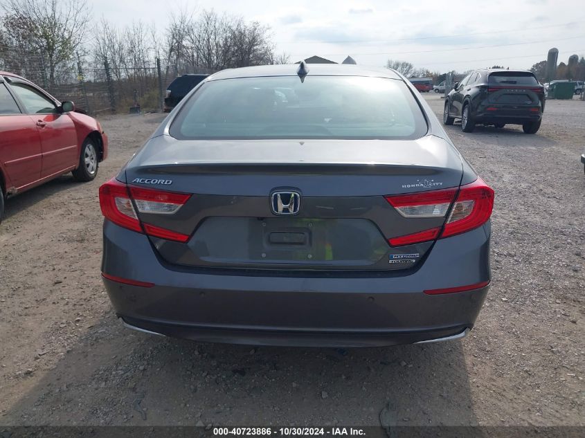 2021 Honda Accord Hybrid Touring VIN: 1HGCV3F90MA004461 Lot: 40723886