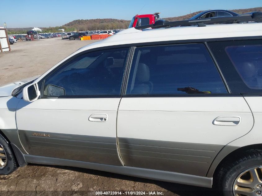 2000 Subaru Outback Limited VIN: 4S3BH6869Y7650106 Lot: 40723914