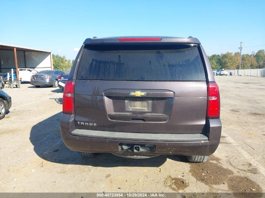 2015 Chevrolet Tahoe Lt VIN: 1GNSKBKC2FR116902 Lot: 40723954