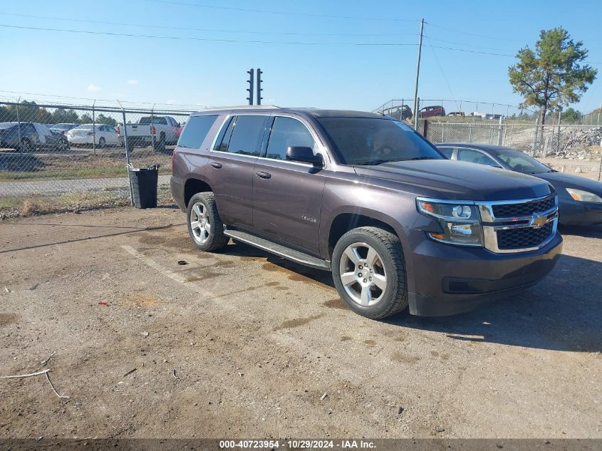 VIN 1GNSKBKC2FR116902 2015 CHEVROLET TAHOE no.1