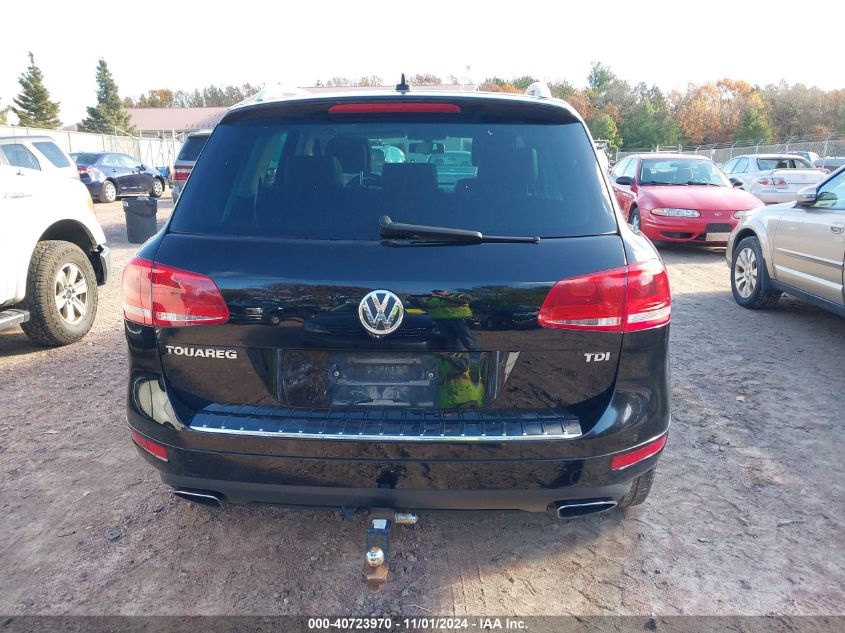 2012 Volkswagen Touareg Tdi Lux VIN: WVGFK9BP8CD004342 Lot: 40723970