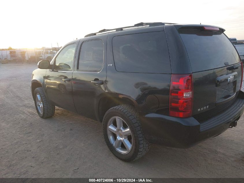 2007 Chevrolet Tahoe Ltz VIN: 1GNFK13037J318213 Lot: 40724006