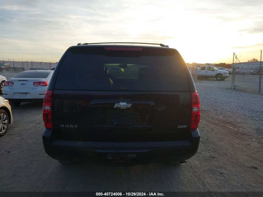 2007 Chevrolet Tahoe Ltz VIN: 1GNFK13037J318213 Lot: 40724006