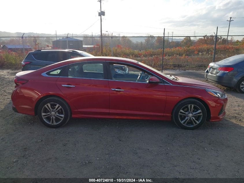 2018 Hyundai Sonata Sel VIN: 5NPE34AF5JH645657 Lot: 40724010