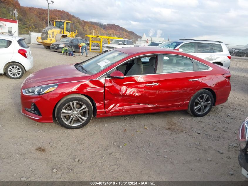 2018 Hyundai Sonata Sel VIN: 5NPE34AF5JH645657 Lot: 40724010