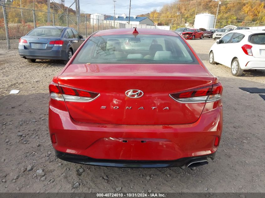 2018 Hyundai Sonata Sel VIN: 5NPE34AF5JH645657 Lot: 40724010