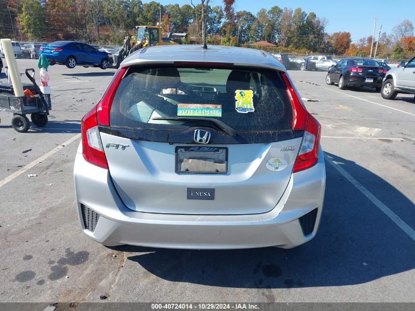 2016 Honda Fit Lx VIN: JHMGK5H58GX003220 Lot: 40724014