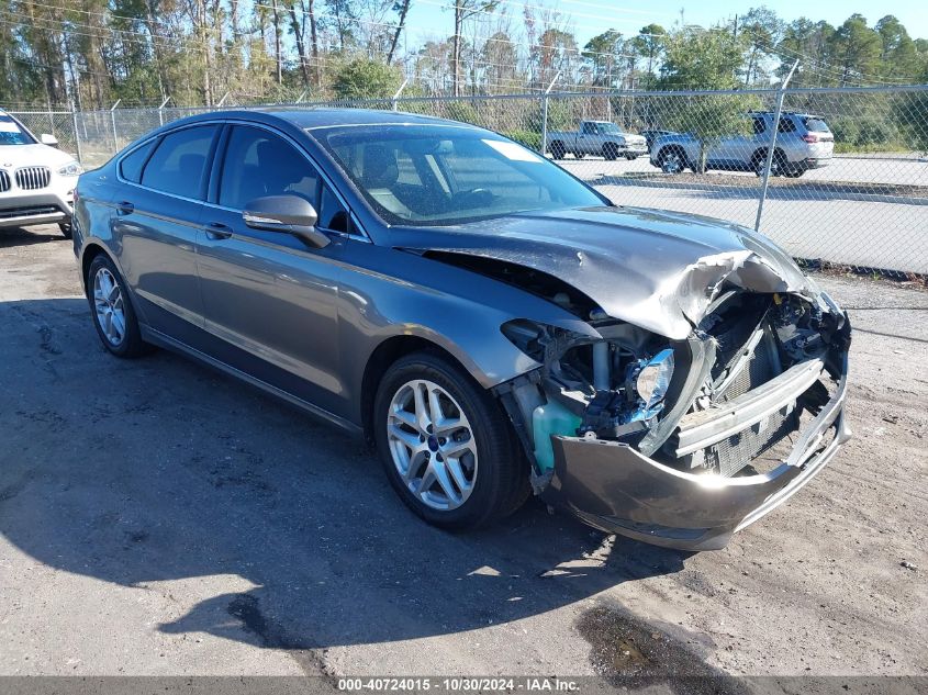 VIN 1FA6P0HD2E5382643 2014 Ford Fusion, SE no.1