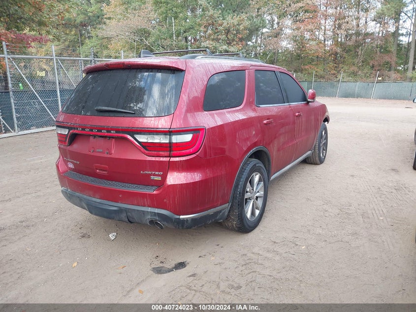 2014 DODGE DURANGO LIMITED - 1C4RDHDG2EC973646