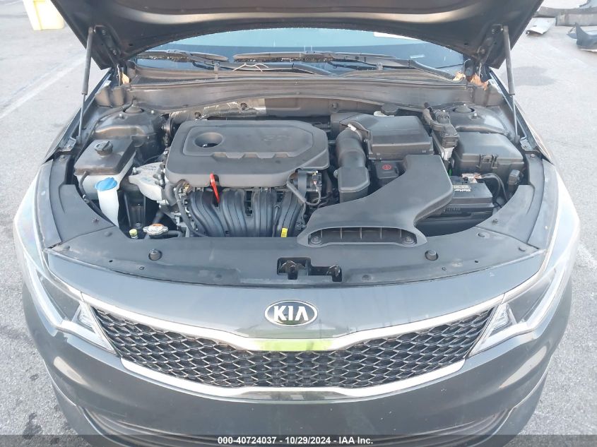 2016 Kia Optima Lx VIN: 5XXGT4L30GG024374 Lot: 40724037