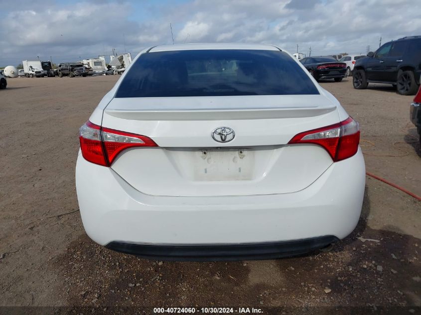 2014 Toyota Corolla S Plus VIN: 5YFBURHE8EP095969 Lot: 40724060