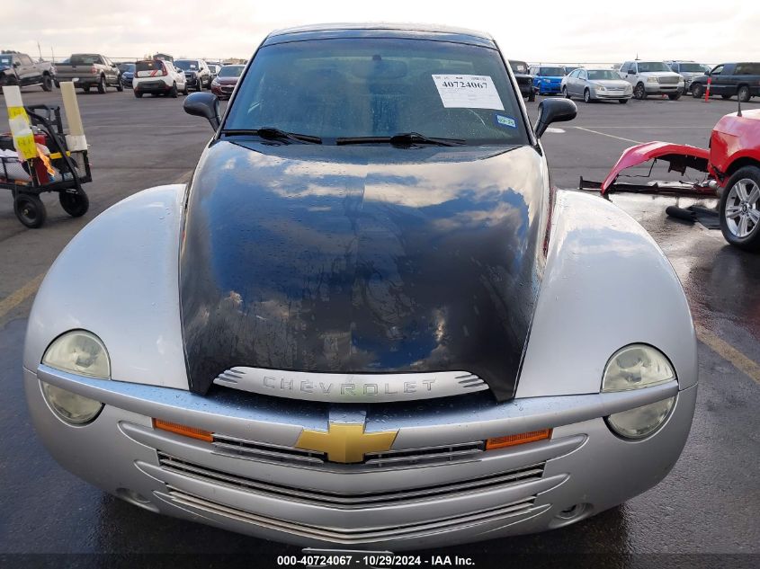 2003 Chevrolet Ssr Ls VIN: 1GCES14P13B102395 Lot: 40724067